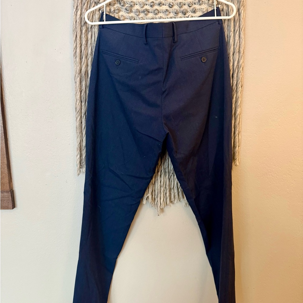 Express Men's Deep Blue Dress Pants